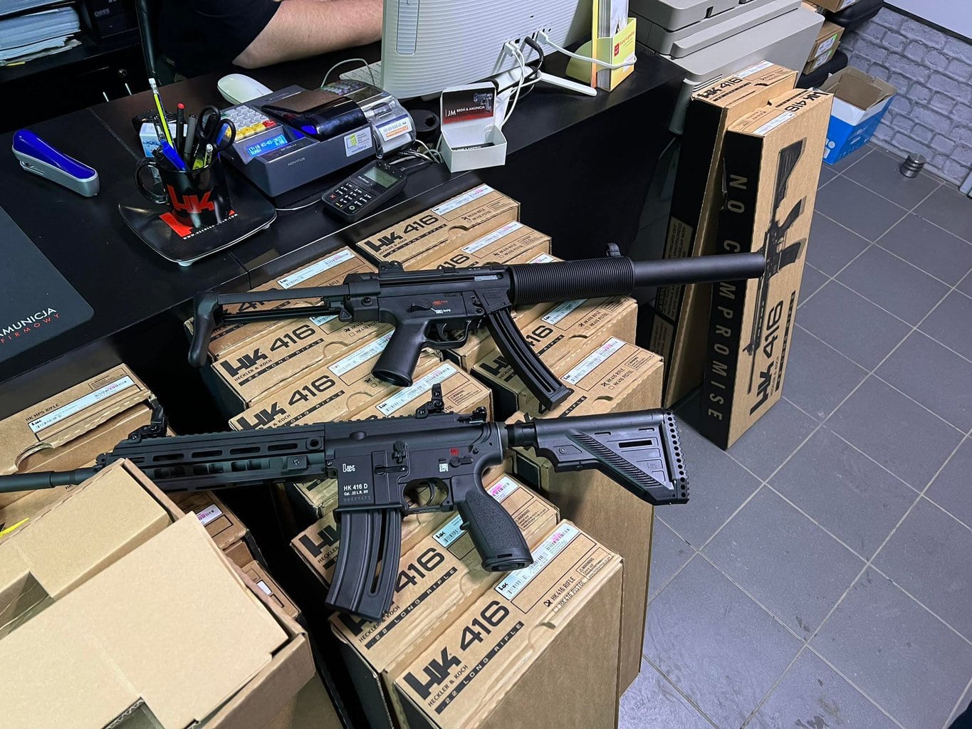 You are currently viewing HK MP5 SD i HK 416D kal.22LR ju偶 na p贸艂kach!