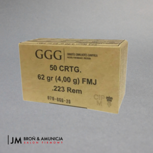 Amunicja GGG kal.223REM 62gr