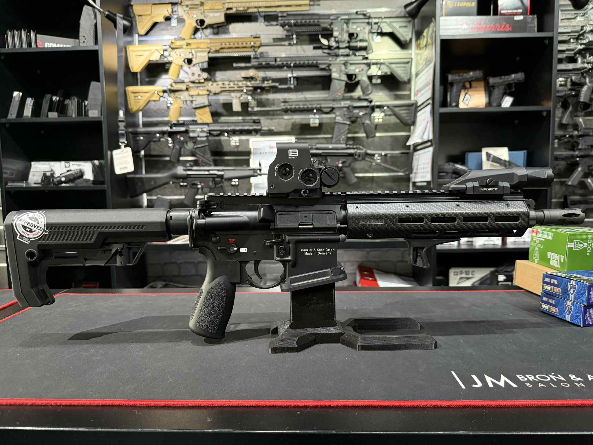 karabinek Heckler&Koch MR223A3 11' wersja Łasuch&Targets Creators